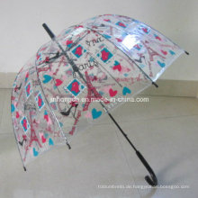 Wärmeübertragung drucken gerade Poe Regenschirm (YSN24)
